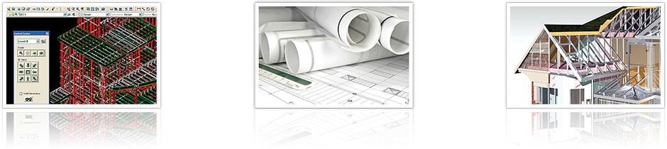 Frame Builder Screen Shot, Steel House Modeling